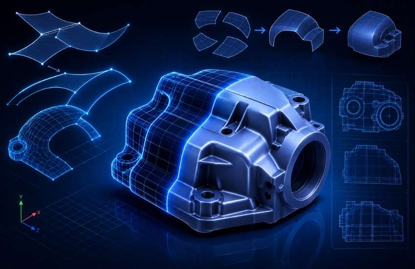 Closed Volume Creation using - CATIA