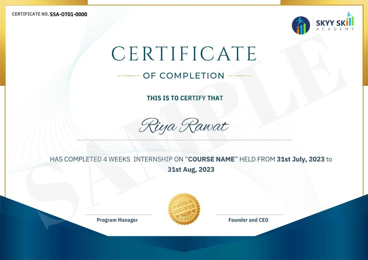 Certification