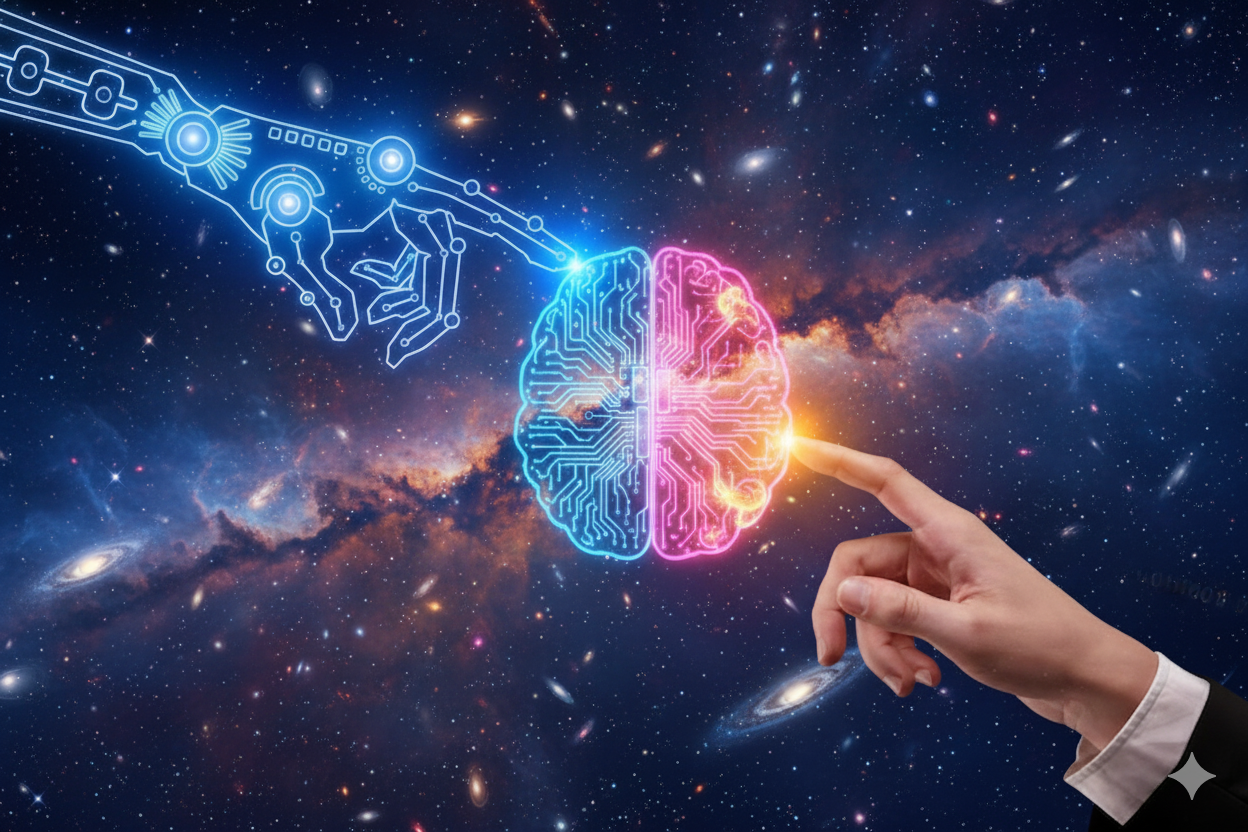 When AI Dreams of Universes Humans Can’t See