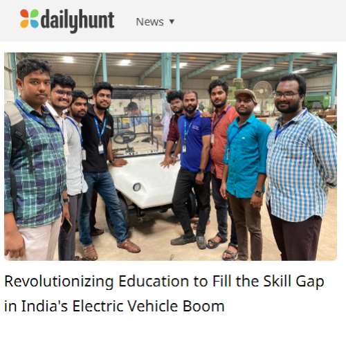 Skyy Skill Academy has been featured in DailyHunt