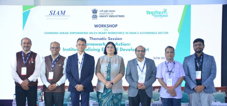 Himansu Sekhar Panda represents skyyskill academy is honored to participate in a collaborative workshop with the Ministry of Heavy Industries