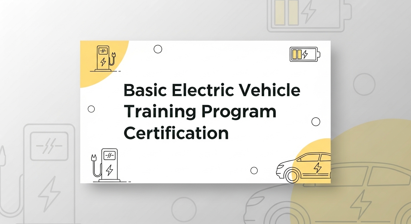Basic Electric Vehicle Training Program